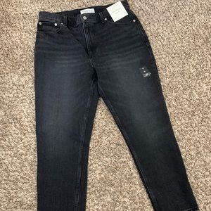 Abercrombie black skinny high waist jeans